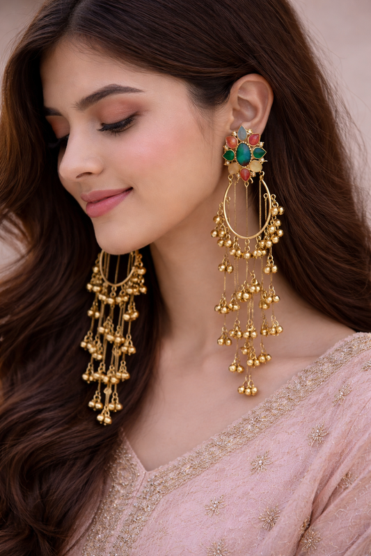 Indian kashmiri Jhumkay