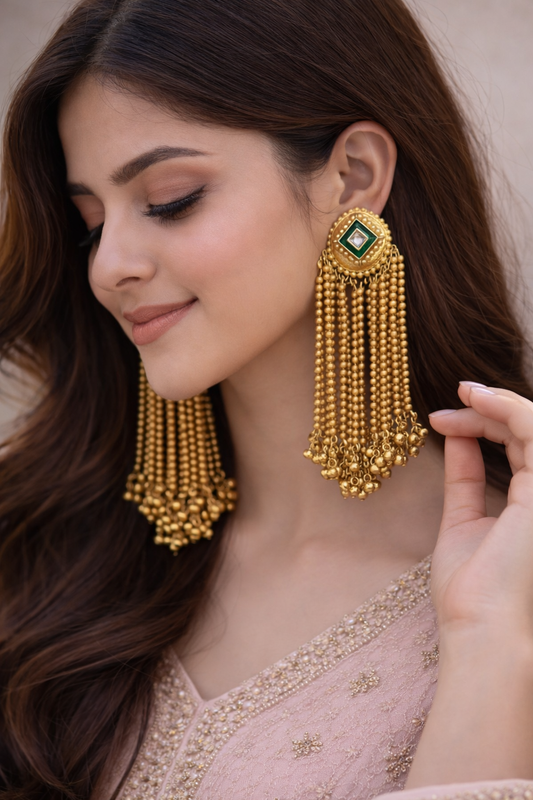 Indian kashmiri Jhumkay